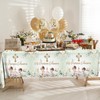 Juweked 3Pcs First Communion Table Cloth Plastic First Communion Decorations