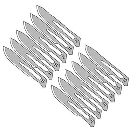 Scalpel Blade # 10 Dental Surgical Premium Instruments Set of 12