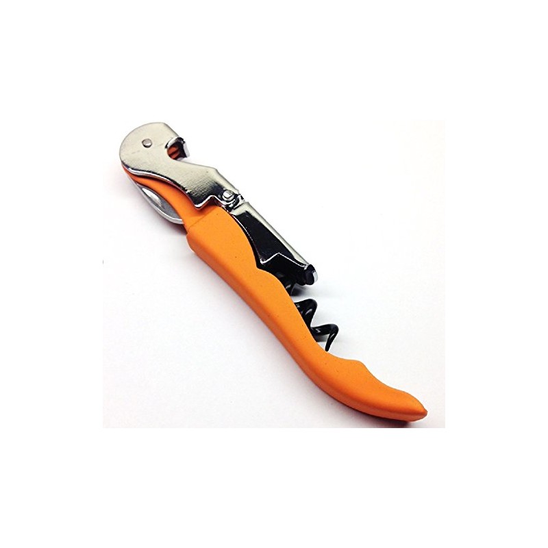 Soft Velvet Touch Waiters Double Hinge Corkscrew Wine Key Bottle