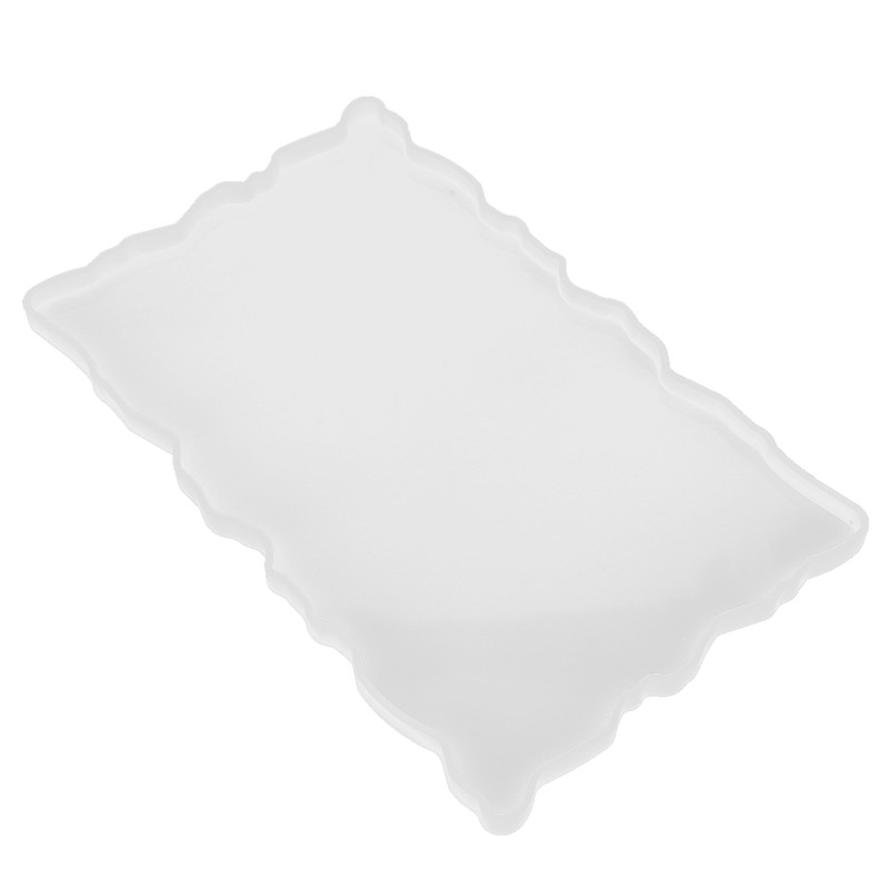 Silicone Fruit Tray Tea Tray Mold Irregular Coasters Art DIY