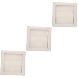 jojofuny 3pcs Dryer Vent Cover External for Home Prevents Rain Pests for Bathroom Kitchen Dryer Exhaust Systems