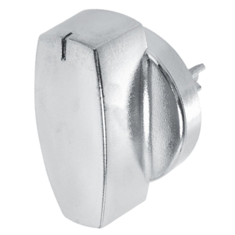 SPARES2GO Chrome Silver Switch Knob for Belling Oven Cooker Hob