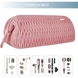 Dy Son Air Wrap - Funda de viaje para secador de pelo de tiburón Airstraight estilo flexible, accesorios organizador de herramientas de fijación de cabello, envoltura de aire, funda de transporte