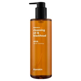 Hanskin Cleansing Oil & Blackhead AHA, 300ml, 1 piece / 한스킨 클렌징오일 앤 블랙헤드 AHA, 300ml, 1개
