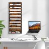 Solinxe 10-Tier Wall File Organizer, Wood Mail Organizer Wall Mounted