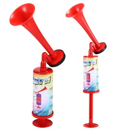 Air Horn, Manual Stadium Trumpet, Air Pressure Fanfare Air Horn Extremely Loud, Handheld Air Pump, Loud Sound, Hand Horn for Sports, Air Horn, Football Fanfare Compressed Air Horn