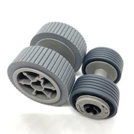 CeaMere Fi-6130 Replacement Scanner Pick Roller Brake Roller for Fujitsu Fi-6130 Fi-6125 Fi-6225 Fi-6130z Fi-6140 Fi-6140Z Fi-6230 Fi-6240Z