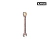 HORUSDY Ratchet Spanner, 12MM Metric Wrench Ratcheting Combination Wrenches 72-Teeth,