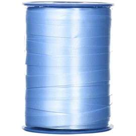 Präsent - Nastro da regalo, 10 mm/250 m, colore: Celeste