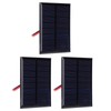 3pcs DC4V 150mA Solar Panel Cell Power Module Polycrystalline Silicon