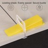 Tile Leveling System Clips - 1000-Piece DIY Tiles Leveler Spacers