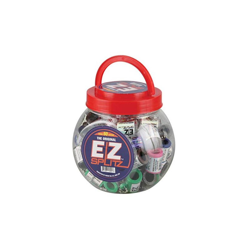 60pc Small EZ Splitz Cigar Splitter - Assorted Colors