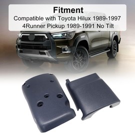 FZJDSD 2528635270 Steering Column Cover Blue Compatible with Toyota Hilux 1989-1997 4Runner Pickup 1989-1991 No Tilt Replace 45287-35200 4528735200 Steering Column Cover Steering Column Cover no tilt