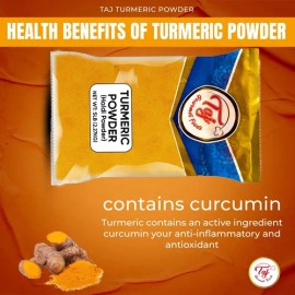 Taj Gourmet Foods Cúrcuma India En Polvo Taj 2.27 Kg