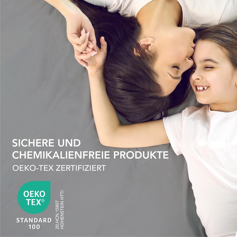 Dreamzie Fitted Sheet, 135 x 190/200 cm, 35 cm Deep
