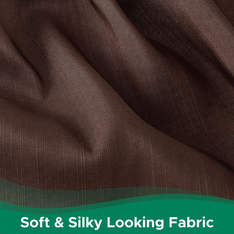 Biscaynebay Wrap Around Bed Skirts for Queen Beds 15" Drop,