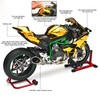 RZAPE Die Cast Motorcycle 1:6 Scale for Kawasaki H2R Motorcycle