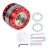 Kyostar Steering Wheel Quick Release Aluminum Hub Adapter Boss Kit,