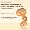 Momo Workshop Pumpkin Makeup Sponge Set (3pcs) - Large &
