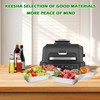 KEESHA 15 Pack OG951 Drip Pan Liners for Ninja OG800,