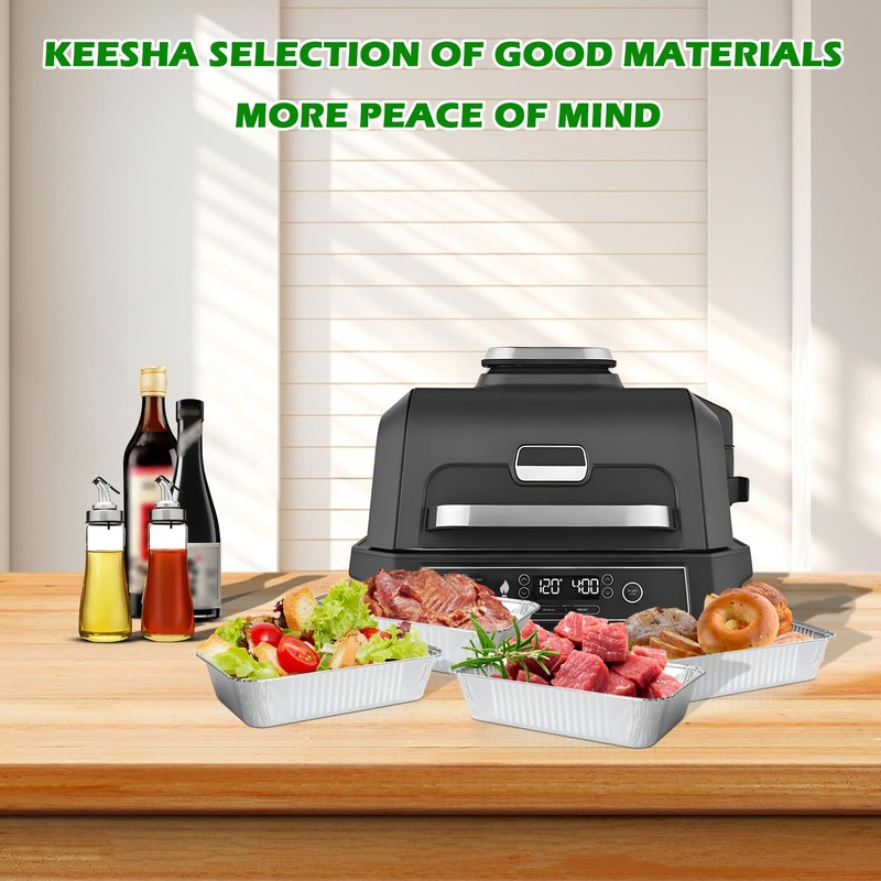 KEESHA 15 Pack OG951 Drip Pan Liners for Ninja OG800,