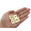 JianLing 4pcs Screen Hinge Gold Furniture Folding Double Acting Hinges