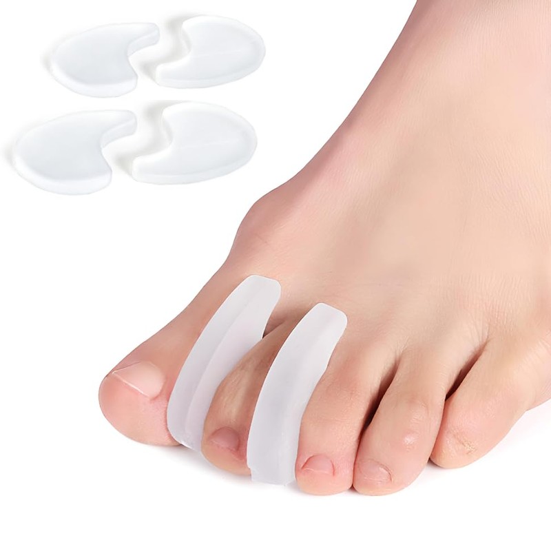 BONU Toe Cushion, 4 Pieces, Just Pinch Your Fingers, Unfold,