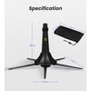 KORDOS Trumpet Stand Holder Portable Foldable Stable Metal 5 Leg,