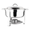Olympia Stainless Steel Chafing Fuel Holder with Damper, Compatible with
