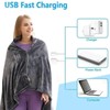 Electric Heated Blanket Small 5V Quick Heating Thickening Flannel Electric