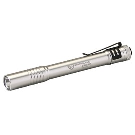 Streamlite 66121 Stylus Pro Silver Body/White LED
