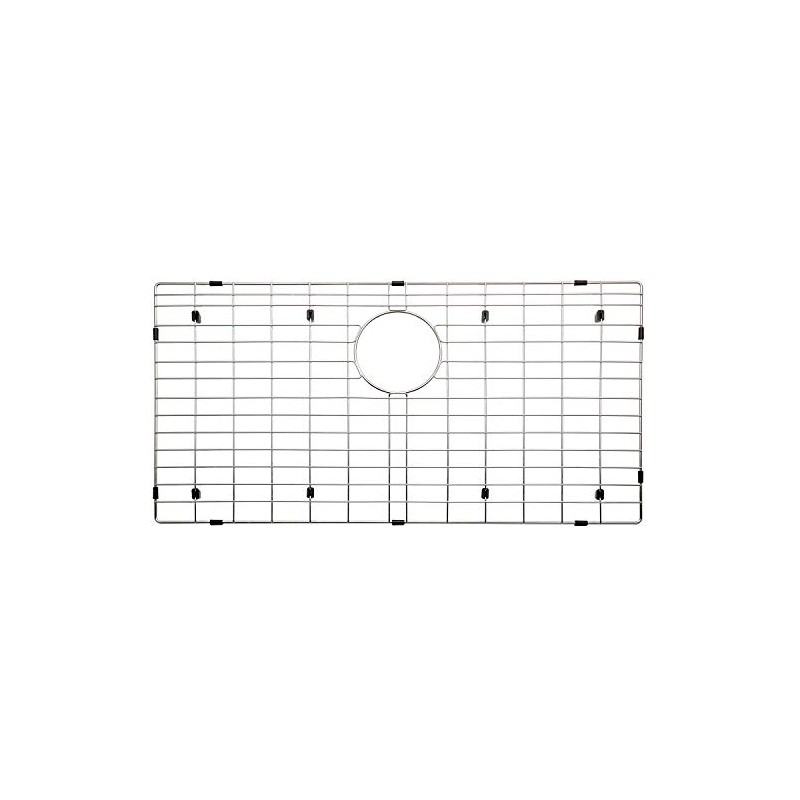 Serene Valley 29-5/16" x 16-3/8" Sink Bottom Grid, Rear Drain