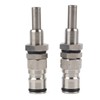 2pcs/ Set Stainless Steel Sturdy Keg Beer Ball Lock Post