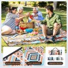Outterra Picnic Blanket 80''x80'' Extra Large Outdoor Blanket, Waterproof Beach