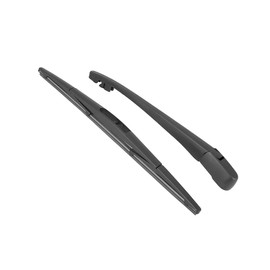 Motoforti Car Rear Windshield Wiper Blade Arm Set 355mm 14", for Infiniti QX50 2013-2020, Plastic Metal Rubber, Black