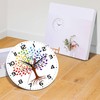 DEMACYA Wall Clock, Abstract Tree of Life Wall Clocks Wooden