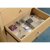 iDesign 3-Section Drawer Organizer for Kitchen, Bathroom, and Desk Drawers