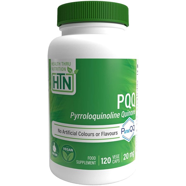 Health Thru Nutrition Pqq 20mg 120 Vegecaps (pyrroloquinoline Quinone), 120 Count