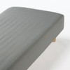 MUJI Recycled Polyester Quick Dry Fitted Sheet SD 47 x