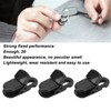 20Pcs Hearing Aid Lanyard Clip Good Fixation Multifunctional Odorless Black