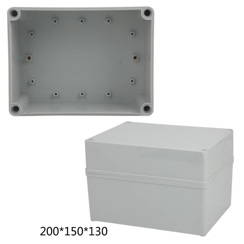 Junction Box Waterproof Plastic Housing Weatherproof Junction Box Outdoor DIY