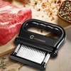 JY COOKMENT Meat Tenderizer with 48 Stainless Steel Ultra Sharp