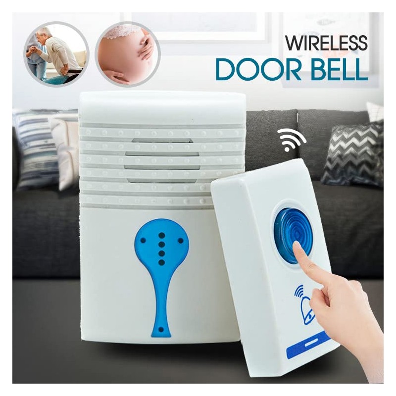 Wireless Door Bell DOORBELL Digital Cordless Portable 36 Chime 100M