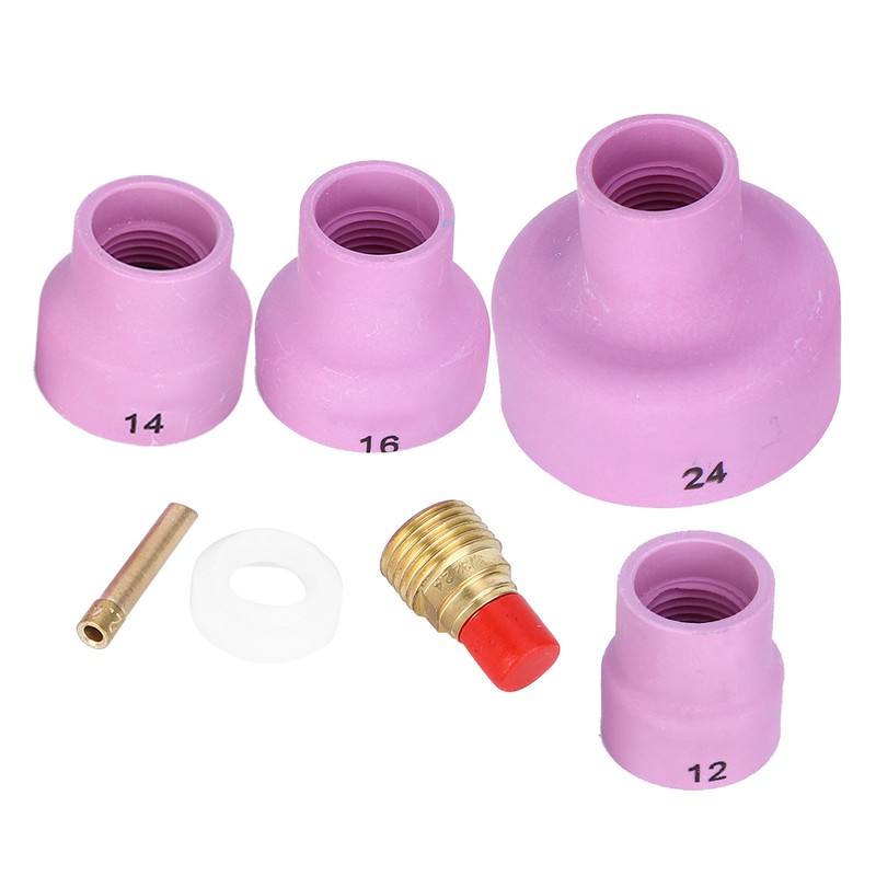 Ceramic Sandblast Nozzle Alumina Sand Blasting Ceramic Nozzle Cups Welding