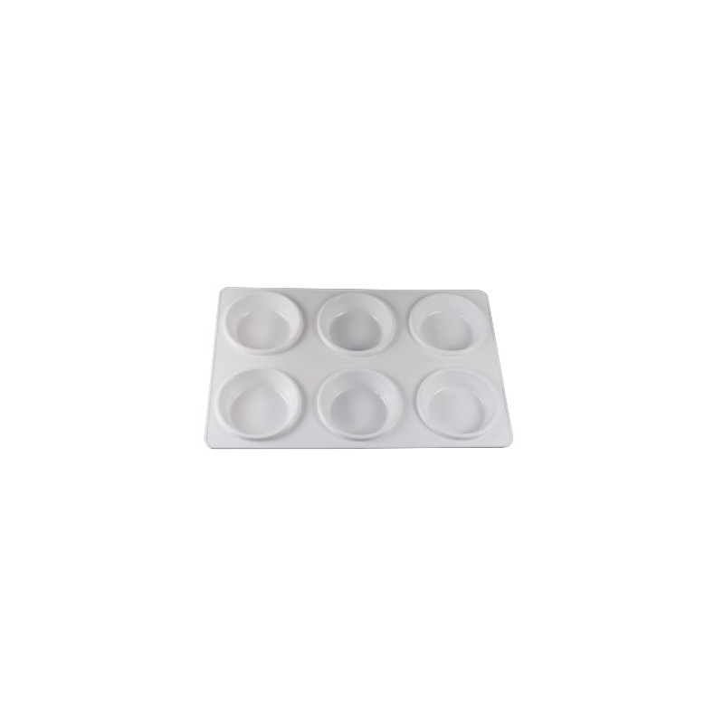 Daler-Rowney Palettes, 6 wells - 6 wells