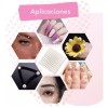 Bisutex Gemas Perlas Strass Adhesivas Para Cabello Cara Cuerpo Uñas