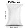 PP Fabric Bags, Sandbags, Pack of 15, Big Pack, 60