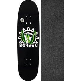 Alien Workshop Skateboards Rob Dyrdek Mantis Skateboard Deck Slick - 9" x 32" with Jessup Grip Tape Black Griptape - Bundle of 2 Items