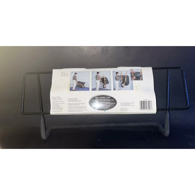 Closetmaid Wheelbarrow Hang-Up Heavy Duty Model 93558 Easy Use Space