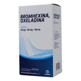 Bromhexina/oxeladina Jarabe (maver) Fco. 225 Ml. 60 Mg-120 Mg/100 Ml